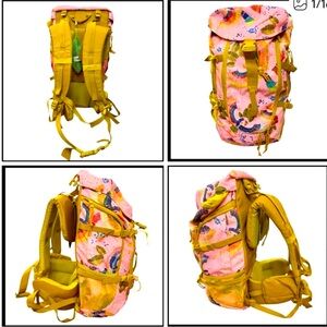 NWT FARM Rio Pink colorful Hiking Backpack